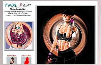 Download <span class='badge badge-warning'>Twirl</span> Paint Photoshop Action CreativeMarket-5747796 (ATN)