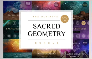 <span class='badge badge-warning'>Ultimate</span> Sacred Geometry Bundle (CreativeMarket -1855071)