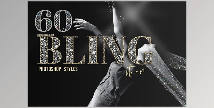 Download Bling it on Photoshop Styles CreativeMarket-5747294 (JPG, ABR, ASL)