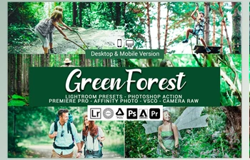 Download Green Forest Presets <span class='badge badge-warning'>CreativeMarket-5689709</span> (LRTEMPLATE, XMP, DNG, PDF, ATN)
