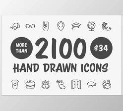 Hand drawn vector doodle icon set (CreativeMarket-1961606)