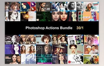 Download Photoshop Actions <span class='badge badge-warning'>Bundle</span> 30/1 CreativeMarket-5750510 (ATN, PAT, JPG, ABR, ZIP, ASL, CSH, PSD)