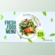 Download Fresh Food Menu - Online Delivery (Motionarray 901100) - AE Project
