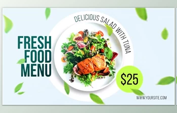 Download Fresh <span class='badge badge-warning'>Food</span> Menu - Online Delivery (Motionarray 901100) - AE Project
