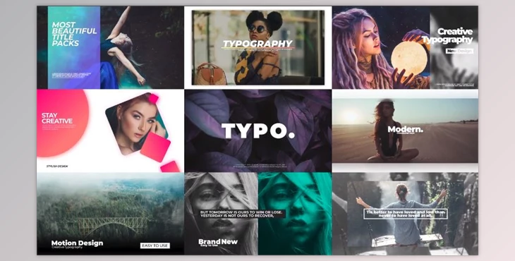Download Typography Pack V1 (Motionarray 899370) - AE Project