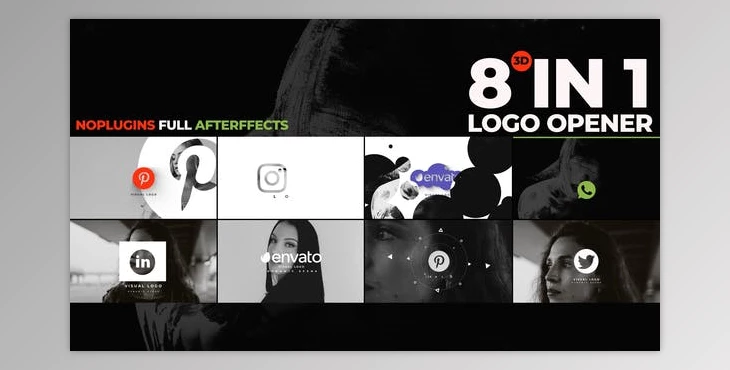 Download Visuals 3d Logo Opener (Videohive 29546666) - AE Project