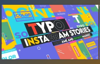 Download Typographic Instagram Stories <span class='badge badge-warning'>Vol</span> 0.1 (Videohive 28897023) - AE Project