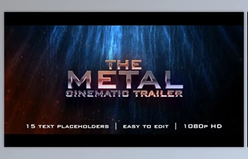Download The Metal <span class='badge badge-warning'>Cinematic</span> Trailer (<span class='badge badge-warning'>Videohive</span> 18541886) - AE <span class='badge badge-warning'>Project</span>
