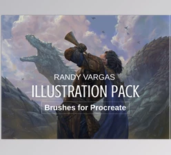 Download Illustration Pack – Brushes for Procreate By Randy Vargas (Gumroad)