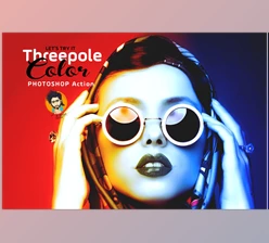 Download Threepole Color Photoshop Action CreativeMarket-5644181 (ATN)