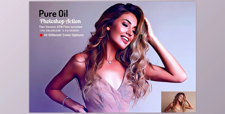 Download Pure Oil Photoshop Action CreativeMarket-5593188 (ATN)