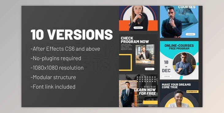 Download Instagram Business Posts Vol.01 (Videohive 29740752) - AE Project