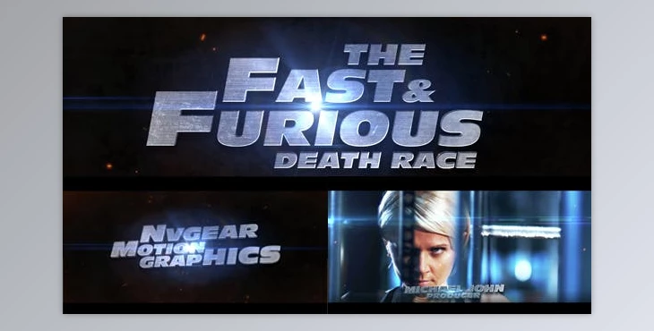 Download Fast & Furious Cinematic Trailer (Videohive 15148728) - AE Project