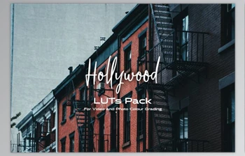 Hollywood LUTs <span class='badge badge-warning'>pack</span> (CreativeMarket–4965991)