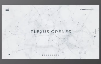 Download White <span class='badge badge-warning'>Plexus</span> Opener (Videohive 21974671) - AE Project