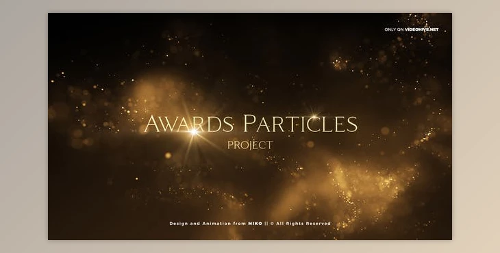 Download Awards Particles Titles V2 (Videohive  29912263) - AE Project