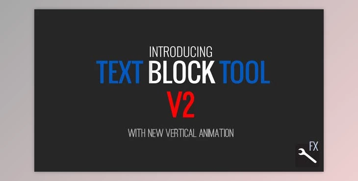 Download Text Block Tool (Videohive 7024651) - AE Project