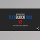 Download Text Block Tool (Videohive 7024651) - AE Project
