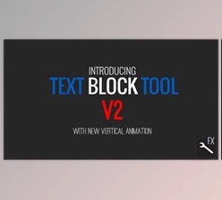 Download Text Block Tool (Videohive 7024651) - AE Project