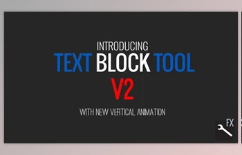Download <span class='badge badge-warning'>Text</span> Block Tool (Videohive 7024651) - AE Project