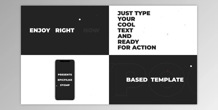 Download Stomp Typography Opener (Videohive 23627510) - AE Project