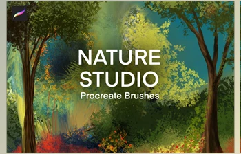 Download Nature <span class='badge badge-warning'>Studio</span> – Landscape Procreate Brushes CreativeMarket-5110627