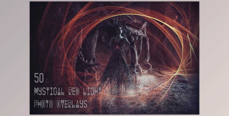Download 50 Mystical Red Light Photo Overlays CreativeMarket-3499097 (JPG)