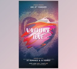 Download Valentine Love Flyer GraphicRiver-29967680 (PSD)