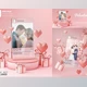 Download Instagram Post Mockup on Glass Template Valentine Wedding Love Heart Shape and Gift Box 3D Rendering – GraphicRiver  30090315 (PSD)