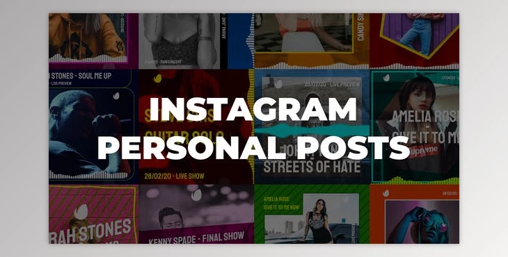 Download Instagram Personal Posts (Videohive 25821013) - AE Project