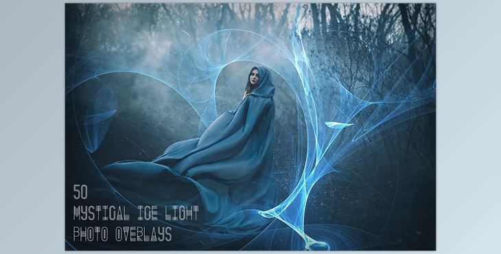 Download 50 Mystical Ice Light Photo Overlays – CreativeMarket 3499100 (ATN, JPG)