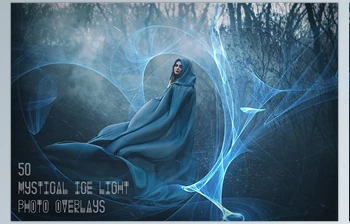 Download 50 Mystical Ice Light Photo <span class='badge badge-warning'>Overlays</span> – CreativeMarket 3499100 (ATN, JPG)
