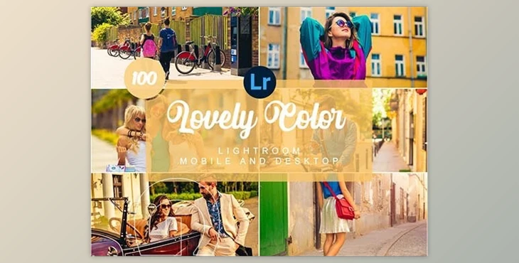 Download Lovely Color Mobile Desktop PRESETS (DNG, Lrtemplate)