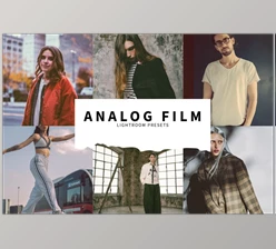 Download 10 Analog Film Lightroom Presets CreativeMarket-5787597 (LRTEMPLATE)