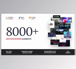 Download The Bundle – 8000+ Motion Elements V8 (Videohive 24321544) - AE Project