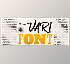 Aescripts - Download VariFont v2.3.0 (Win, Mac)