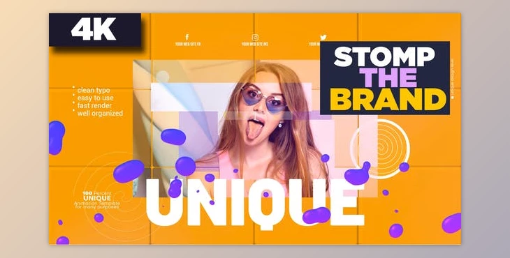 Download STOMP - The Brand (Videohive 30142485) - AE Project