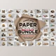 Download BUNDLE - Paper Packaging Mockup CreativeMarket-2513245
