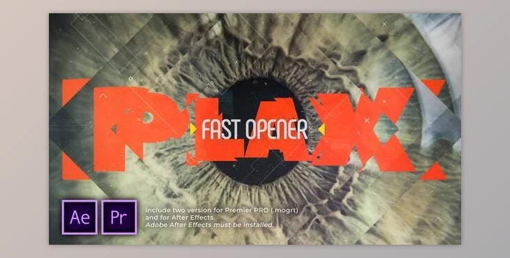 Download pLax Fast Opener (Videohive 30234722) - PR Project