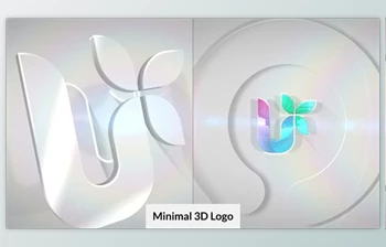Download Minimal <span class='badge badge-warning'>3D</span> Logo Reveal (Videohive 30017933) - AE Project