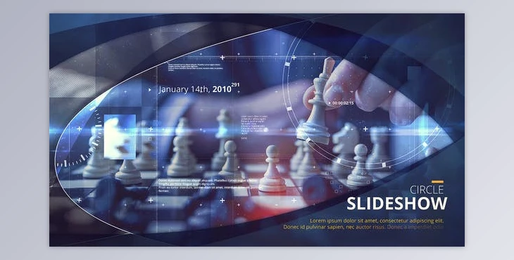 Download Parallax Circle Slideshow (Videohive 30290244) - AE Project
