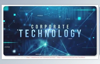 Download <span class='badge badge-warning'>Future</span> Corporate Technology Trailer | Slideshow (Videohive 30299857) - AE Project
