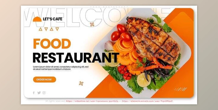 Download Food Restaurant (Videohive 30325616) - AE Project
