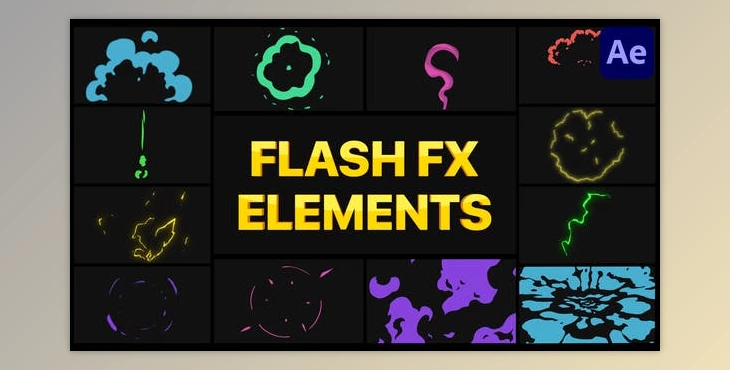 Download Flash FX Elements Pack 04 | After Effects (Videohive 30276653) - AE Project
