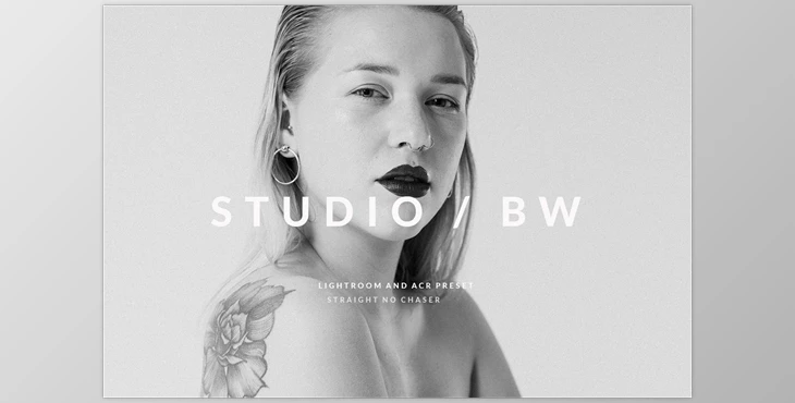 Download Studio BW – Black & White LR preset CreativeMarket-5749708