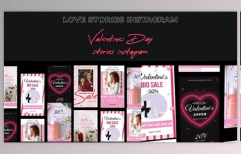 Download Valentine’s <span class='badge badge-warning'>Day</span> Stories instagram (Videohive 30310810) - AE Project