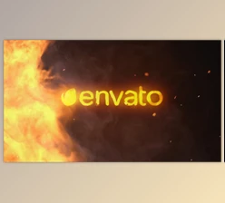 Download Spinning Fire Logo Reveal (Videohive 11718280) - AE Project