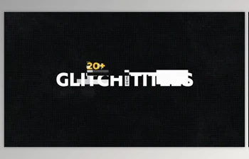 Download Glitch Titles <span class='badge badge-warning'>Pack</span> 20+ (<span class='badge badge-warning'>Videohive</span> 19458340) - AE Project