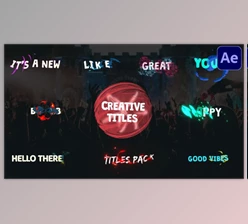 Download Creative Cartoon Titles | After Effects (Videohive 30308159) - AE Project