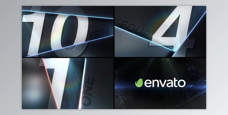 Download Fast Light Countdown - Crack Effect (Videohive 25794799) - AE Project